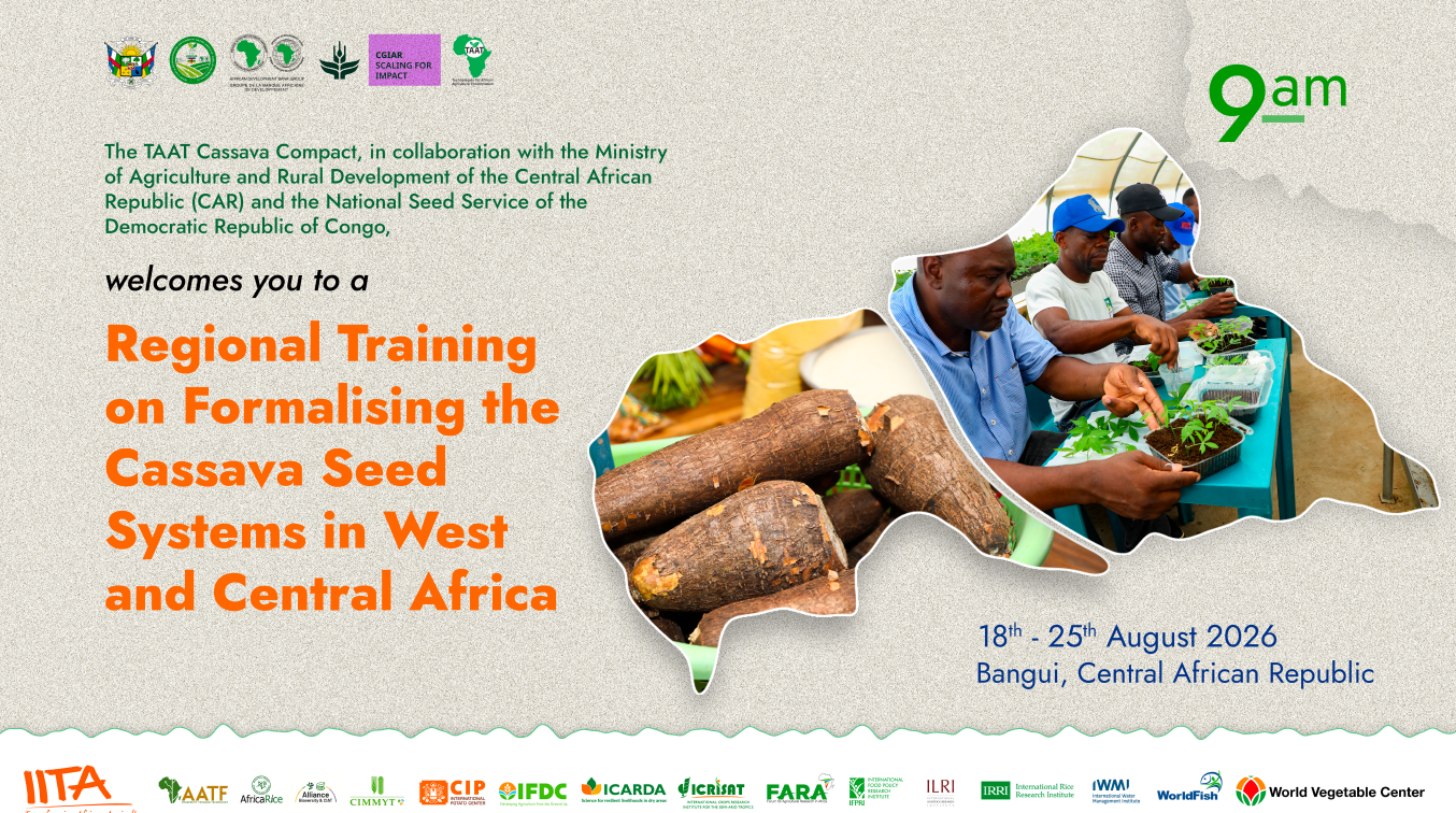 Central African Republic: Regional Training on Formalising the Cassava Seed Systems in West & Central Africa