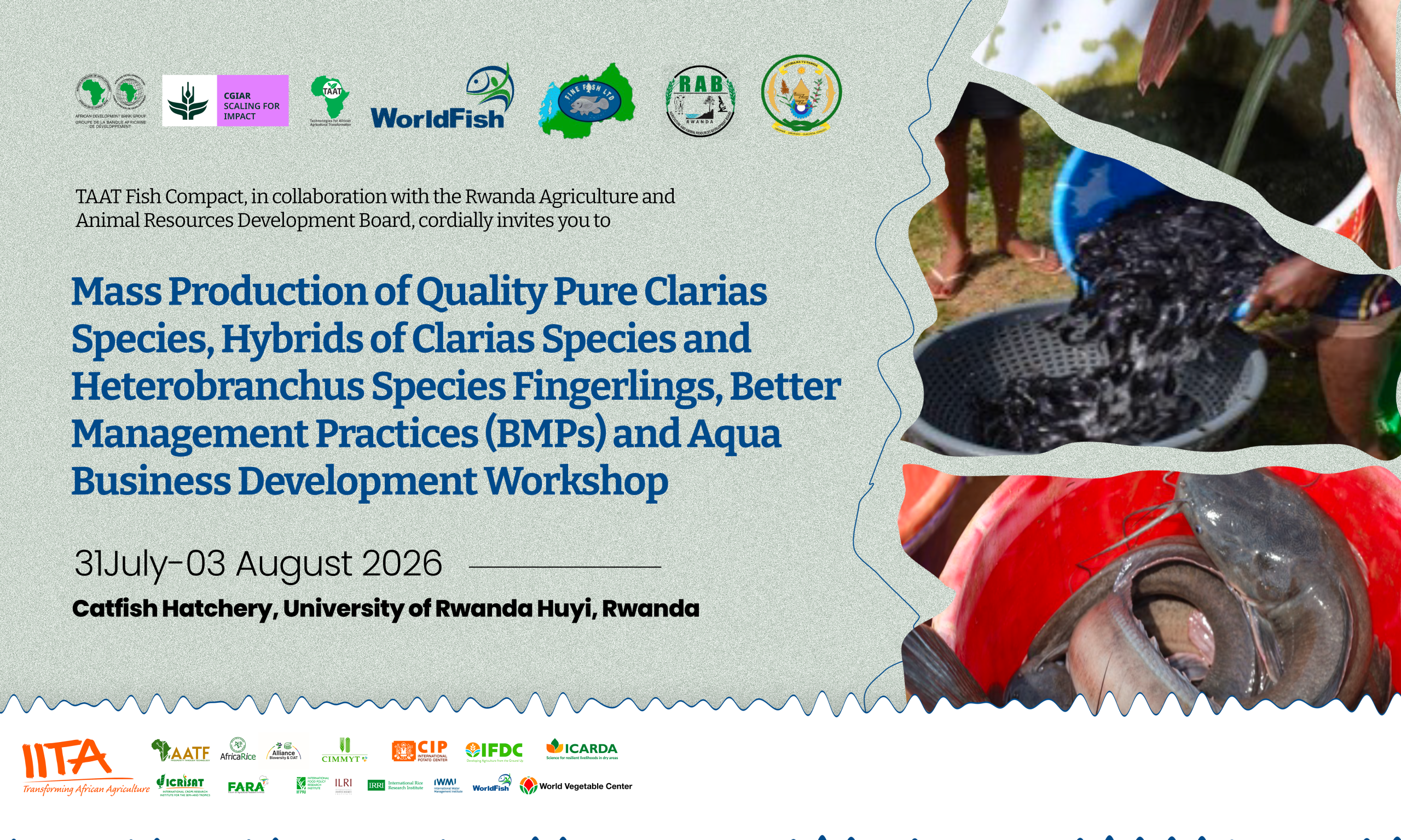 Rwanda: Workshop on Catfish Production, BMPs & Business Development