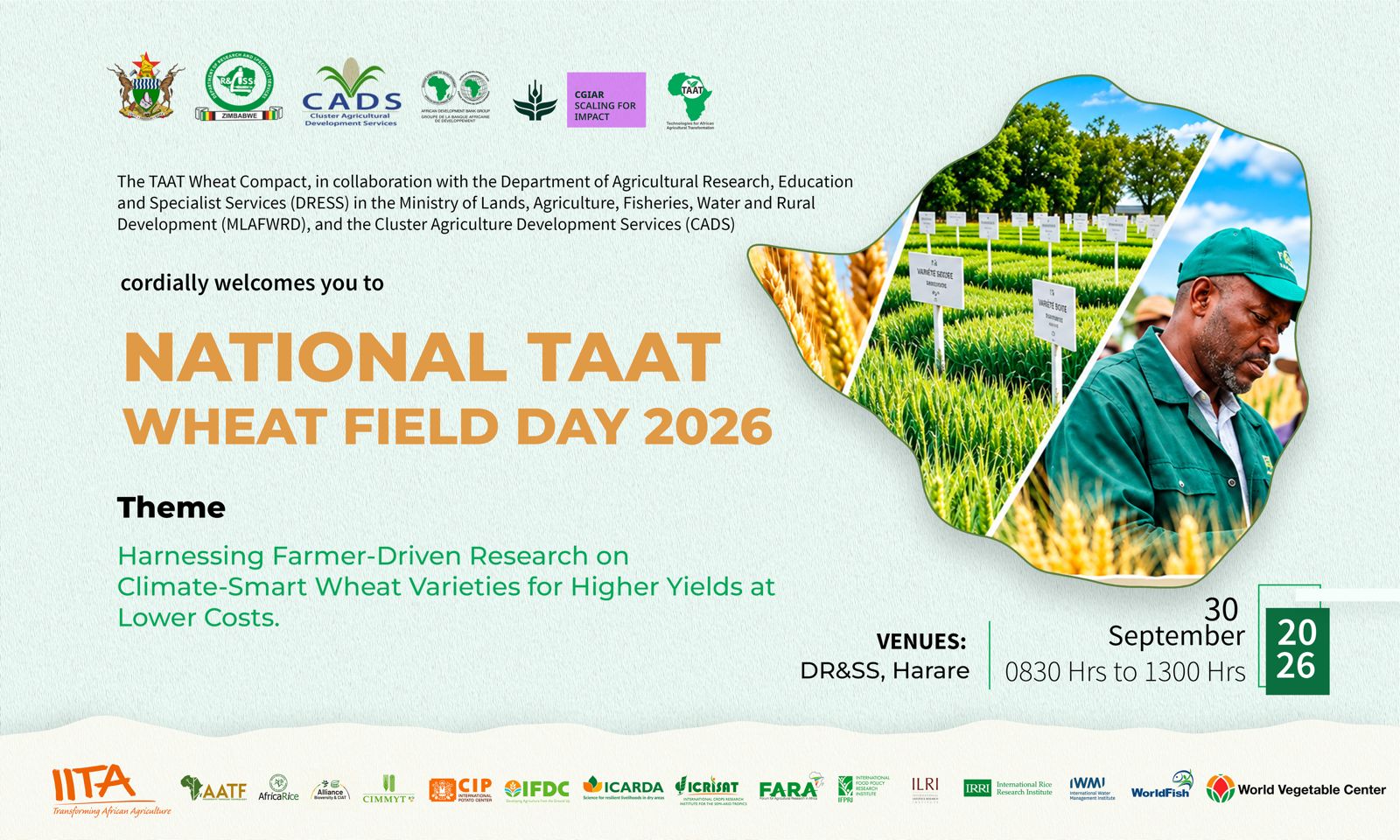 National TAAT Wheat Field Day 2026