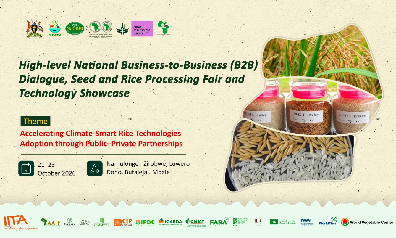 High-level National Business-to-Business (B2B) Dialogue, Seed and Rice Processing Fair And Technology Showcase